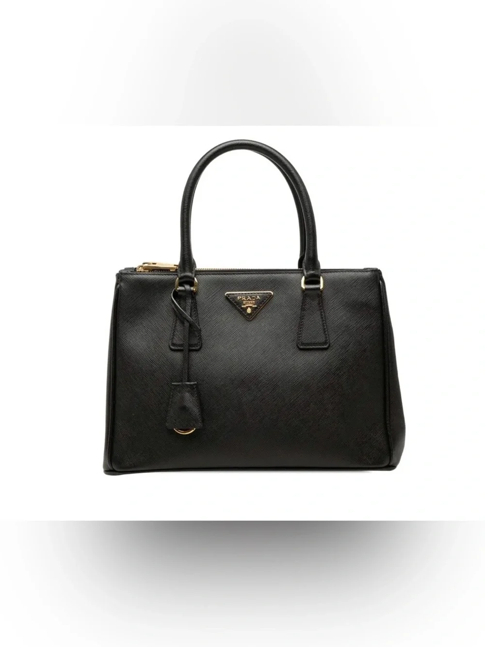 Prada Black Saffiano Galeria Bag
